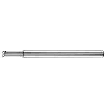 Utility Rod 38"-66" - Kirsch Curtain Rods & Components, Kirsch Superfine Traverse Rods