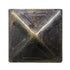 Vintage #80 Etched Pyramid 80/BX Head Size: 3/4" Nail Length:5/8" - Alan Richard Textiles, LTD Black Diamond Decorative Nail Collection - Specialty Shapes