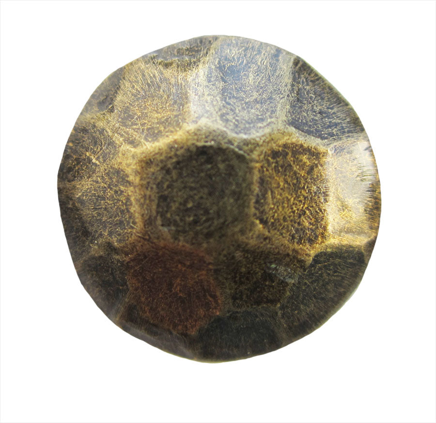 Vintage # 80 Hammered Dome Nail 250/Box  Head Size: 5/8 Shank: 5/8" - Alan Richard Textiles, LTD Black Diamond Decorative Nail Collection - Specialty Shapes