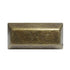 Vintage # 80 Rectangle Nail 25/Box Head Size: 7/16" X 1 3/16" Nail Length: 5/8" - Alan Richard Textiles, LTD Black Diamond Decorative Nail Collection - Specialty Shapes