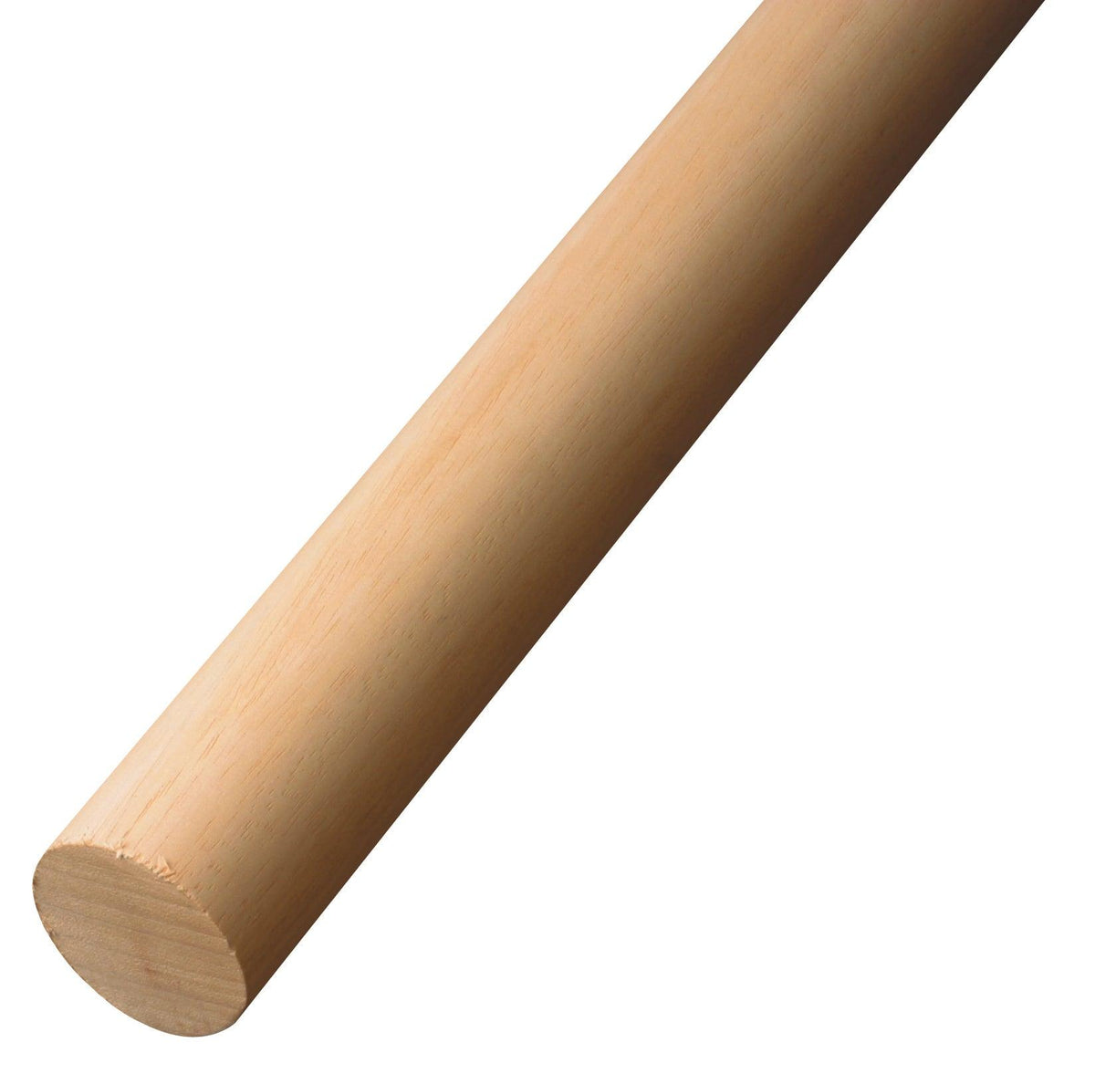 Wood Pole Smooth N 2" - Alan Richard Textiles, LTD Forest Porto 2" Smooth & Reeded Royal Wood