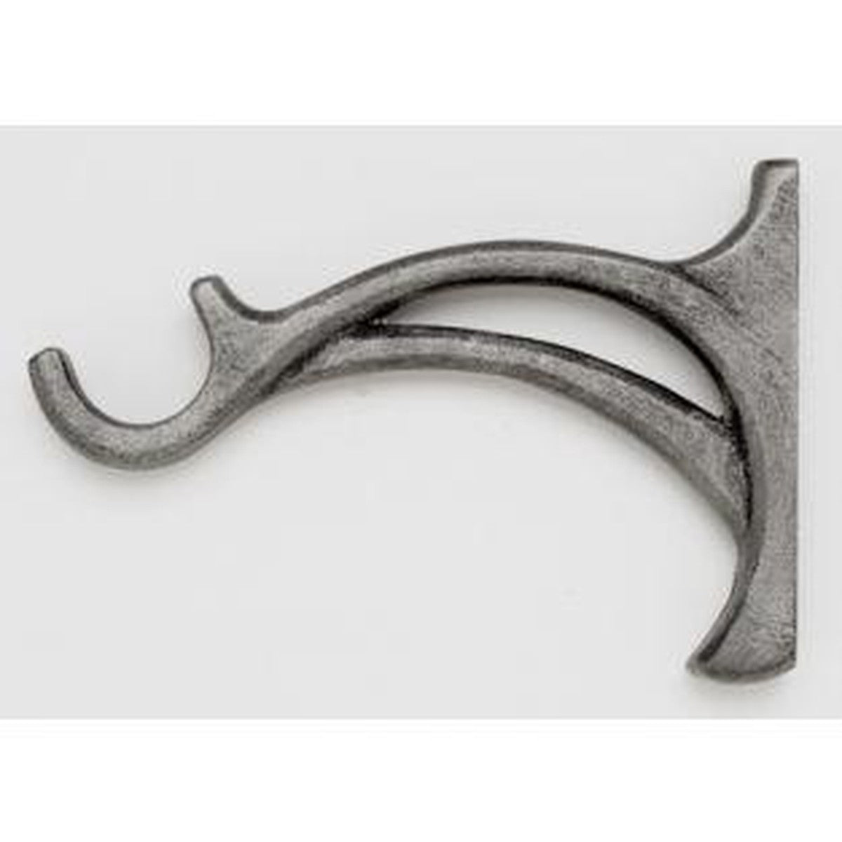 Wrought Iron Bracket 5-1/2" Projection - 011 - Antique Pewter - Kirsch Wrought Iron, Kirsch Wrought Iron Brackets