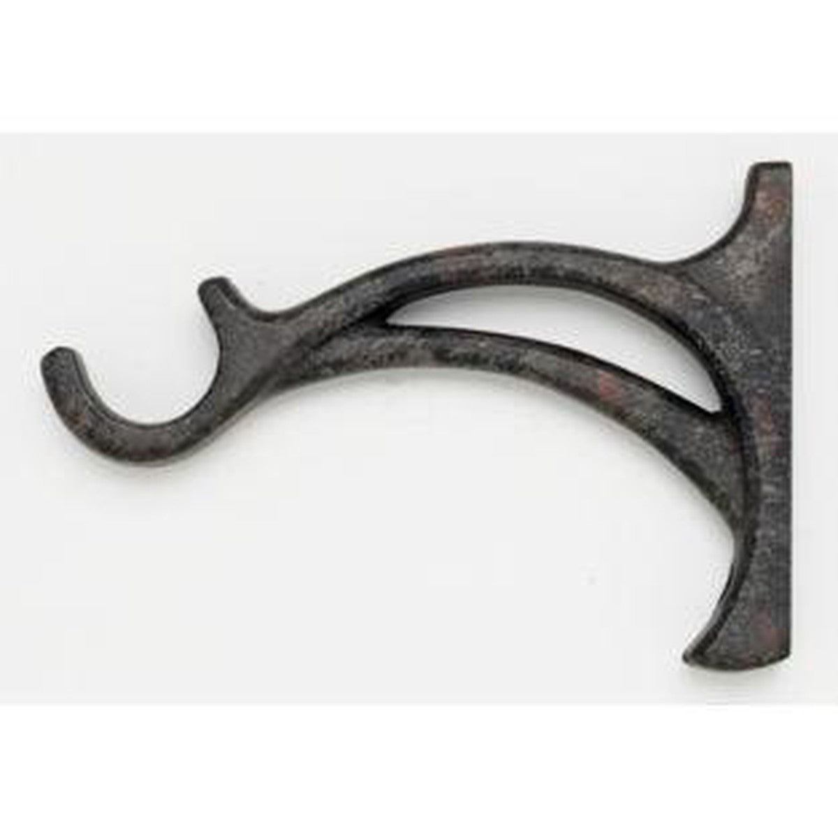 Wrought Iron Bracket 5-1/2" Projection - 802 - Iron Oxide - Alan Richard Textiles, LTD Kirsch Wrought Iron, Kirsch Wrought Iron Brackets