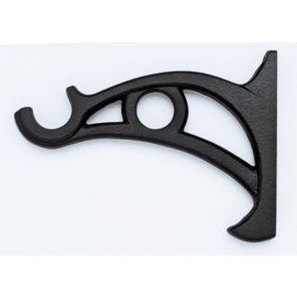 Wrought Iron Double Bracket - 770 - Black - Alan Richard Textiles, LTD Kirsch Wrought Iron, Kirsch Wrought Iron Brackets