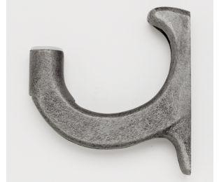 Wrought Iron Holdback Base - 011 - Antique Pewter - Kirsch Wrought Iron, Kirsch Wrought Iron Rings & Accessories